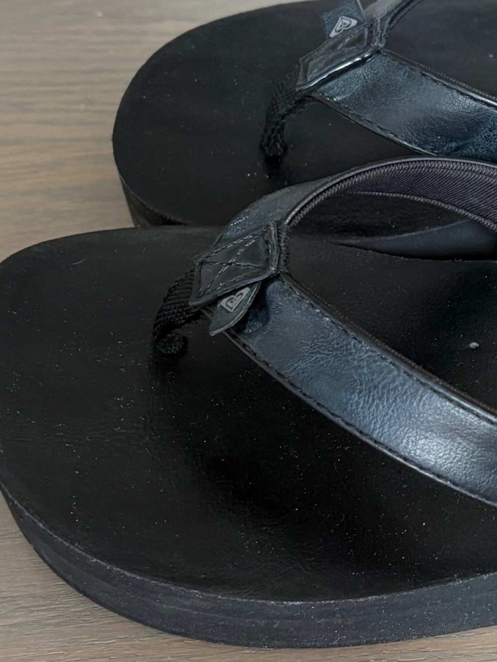 Roxy Wedge Flip Flops - Picture 6 of 11